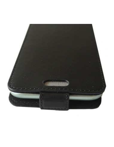 Universal black leather anti-wave case (up-down adhesive)
