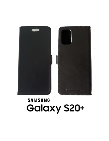 Samsung Galaxy S20 Plus Anti-wave case black top leather