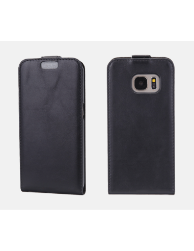 Samsung Galaxy S7 upper leather anti-wave case (up-down)