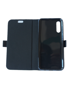 Etui anti-ondes Samsung Galaxy A50 cuir supérieur noir 2