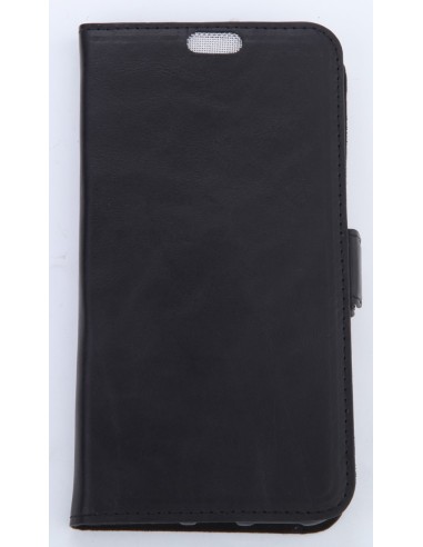 FUNDA ANTI-ONDA DE CUERO NEGRO PROFESIONAL IPHONE 11 (SOPORTE DE TARJETA)