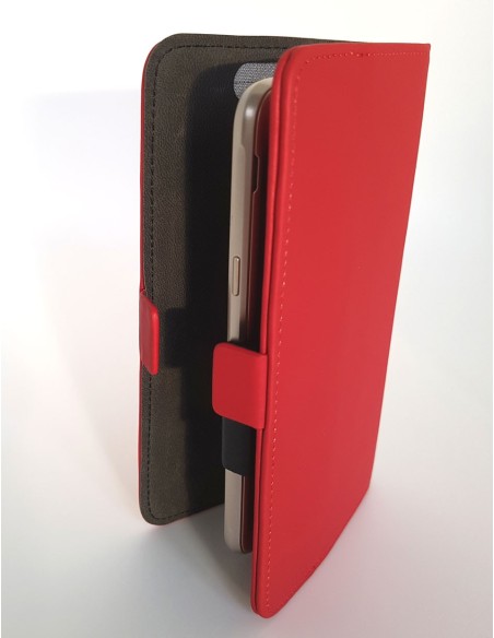 Custodia universale anti-onda taglia L in similpelle (clip). Dim/cm: 16 x 7,8 x 0,88