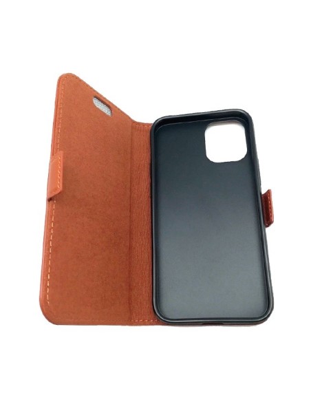 Étui iPhone12 en cuir anti-ondes | Luxe & protection – Mysilvershield