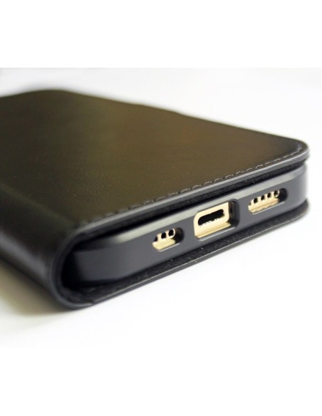 Étui iPhone12 en cuir anti-ondes | Luxe & protection – Mysilvershield