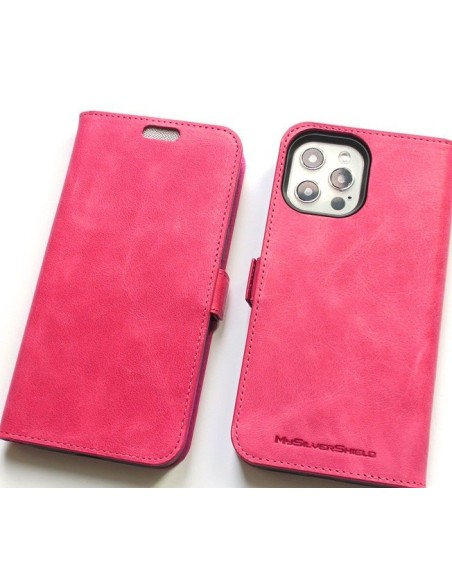 Étui iPhone12 en cuir anti-ondes | Luxe & protection – Mysilvershield