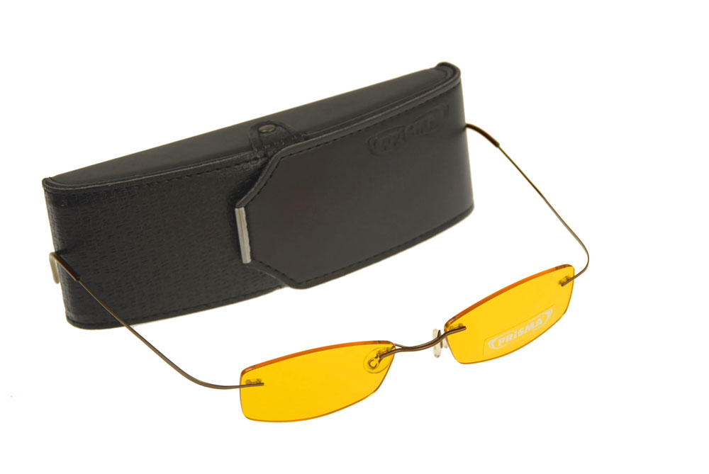  lunettes à filtre jaune
